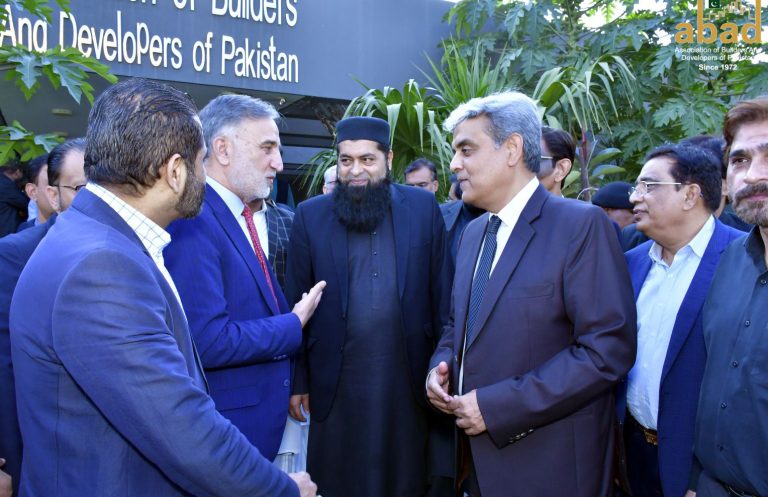 Chairman NAB visits ABAD Office in Karachi on 14-02-2025