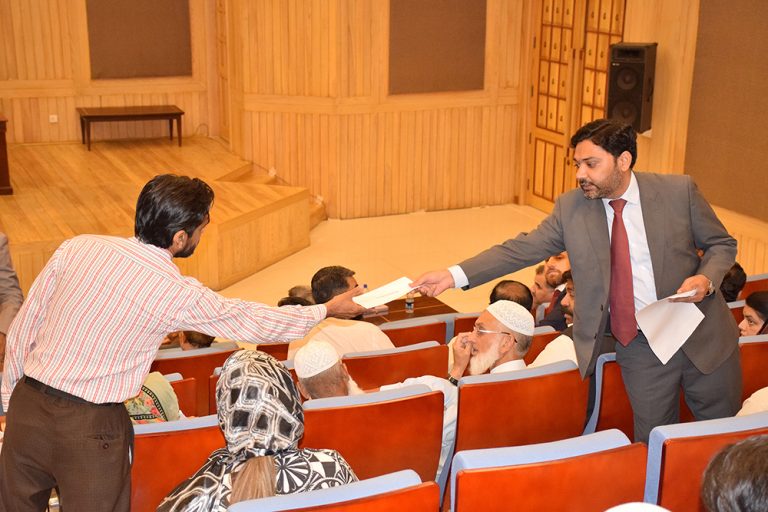 Cheque distribution ceremony held at NAB HQ on 24-04-25