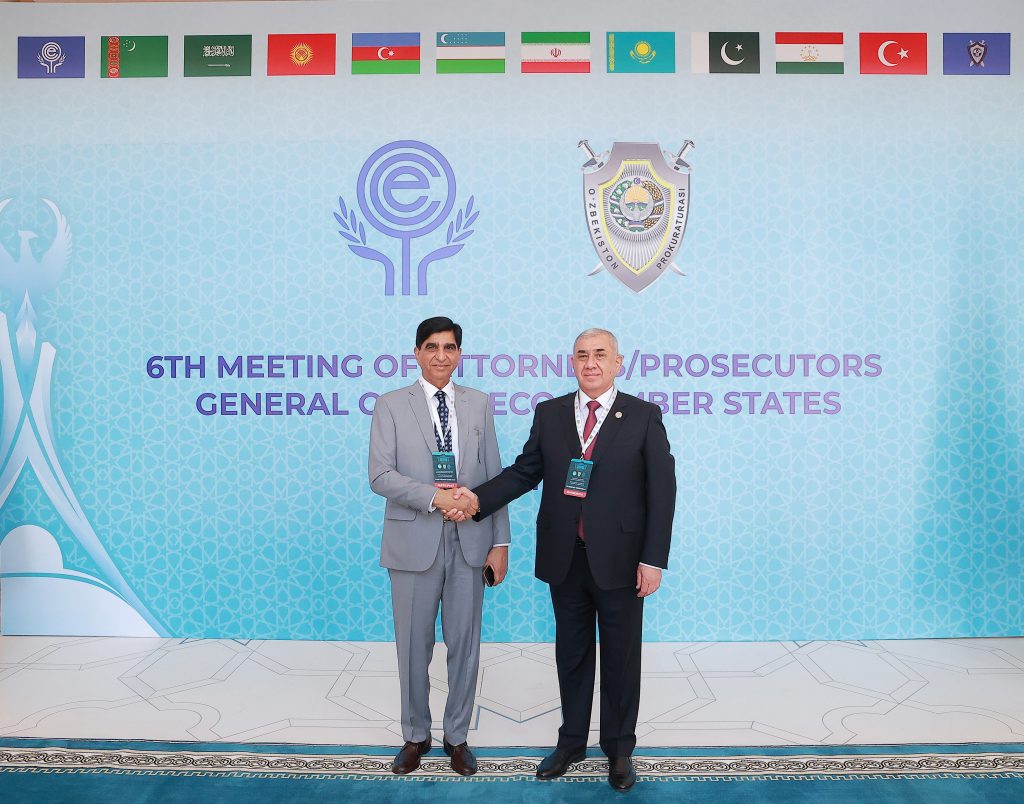 6th meeting of the Council of Prosecutors Geneal of the ECO States in Tashkent.