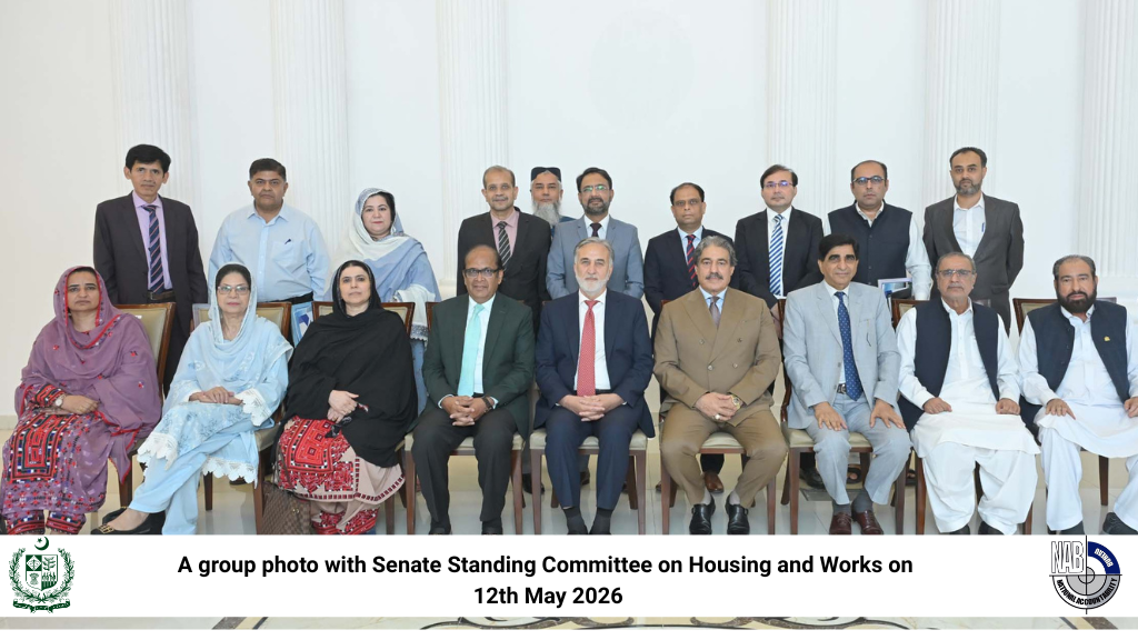A group photo with Senate Standing Committee on Housing and Works on 12th May 2026