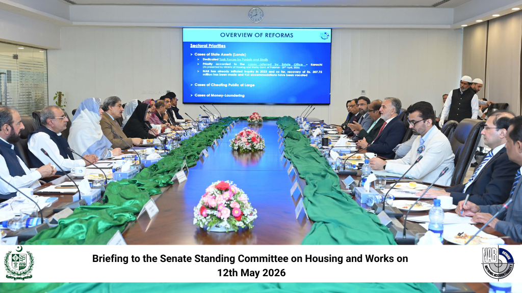 Briefing to the Senate Standing Committee on Housing and Works on 12th May 2026