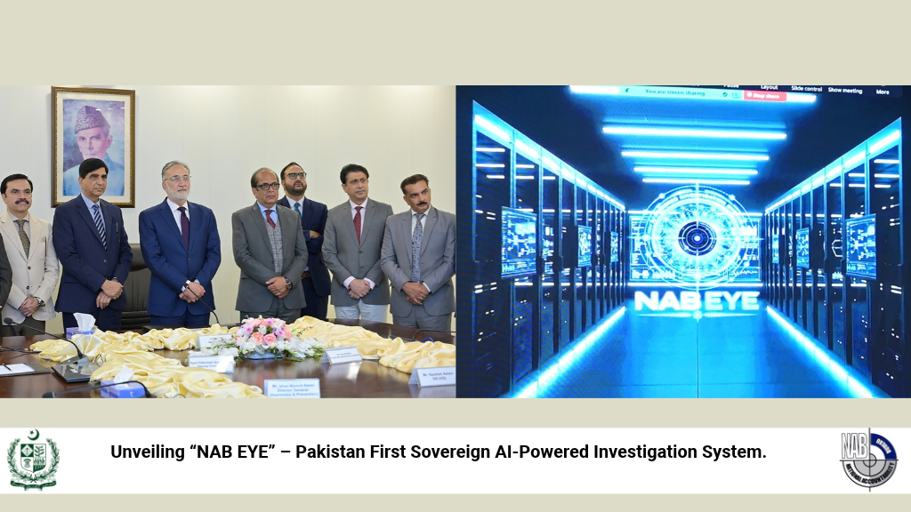 Chairman NAB head AI Investigation Software